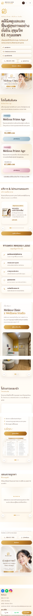 Melissa Clinic website preview