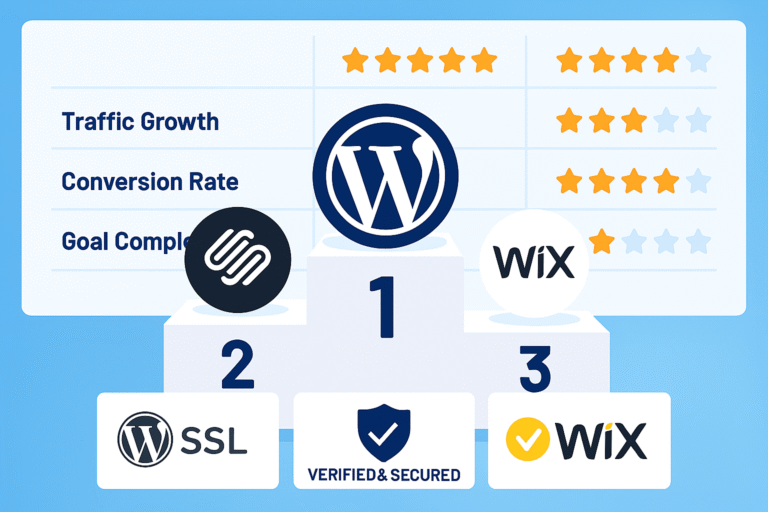 WordPress vs. Squarespace vs. Wix